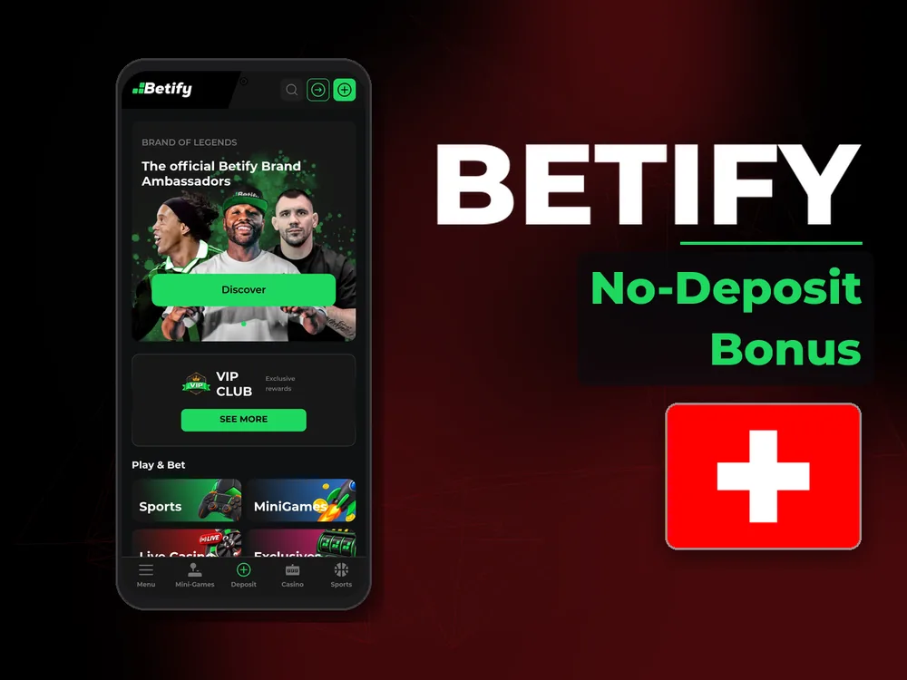 Betify - No-Deposit Bonus
