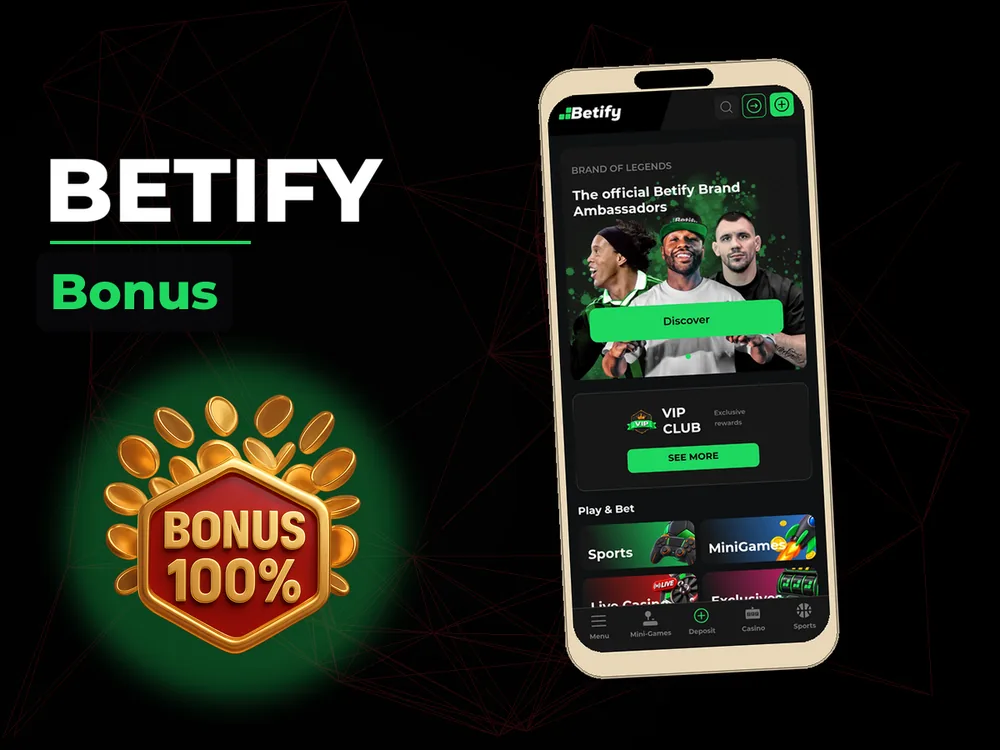 Betify - Bonus