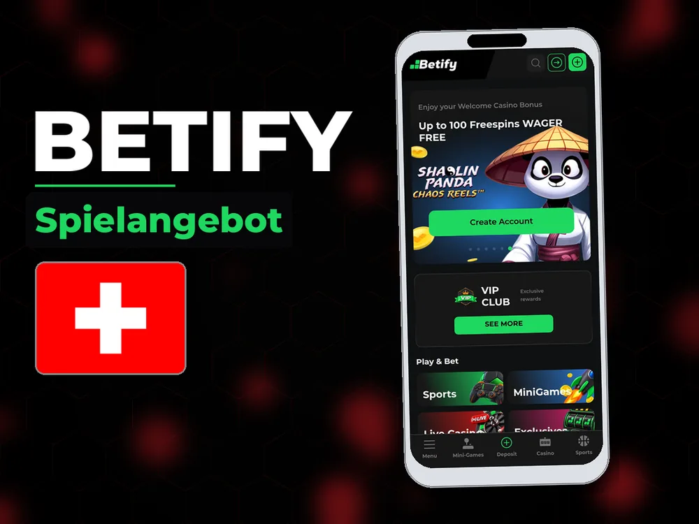 Betify - Spielangebot