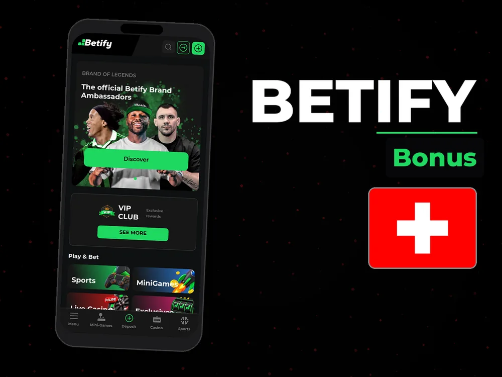 Betify - Bonus